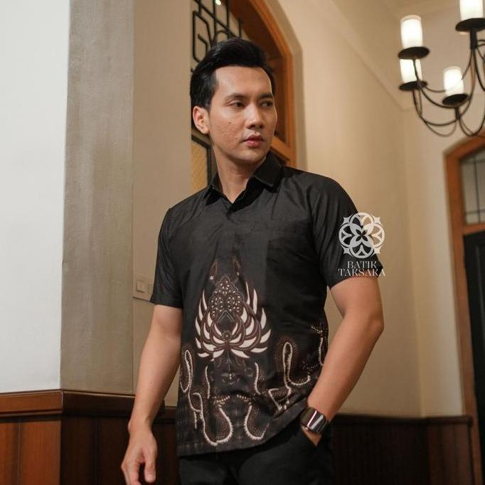 BELI Batik Taksaka Motif CARAKA Kemeja Batik Lengan Panjang Pendek Batik Elegan BELI