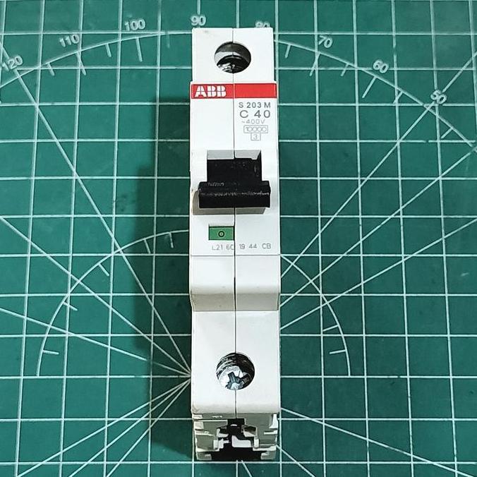 BREAKER / MCB ABB S203M C40 1P 40A READY STOCK