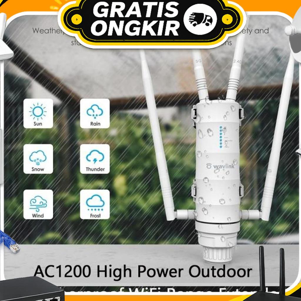 Wavlink Wl-Wn572Hg3 Ac 1200 Penguat Sinyal