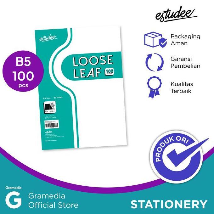 Estudee Loose Leaf J Polos B5 100