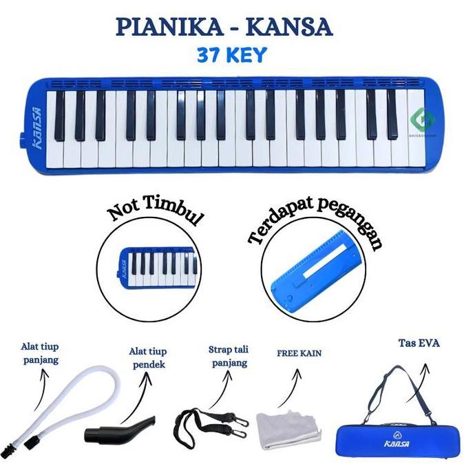Banokilo_ecer - PIANIKA KANSA MAINAN ANAK 32 KEYS 37 KEYS PIANO MINI ANAK SEKOLAH BONUS TAS