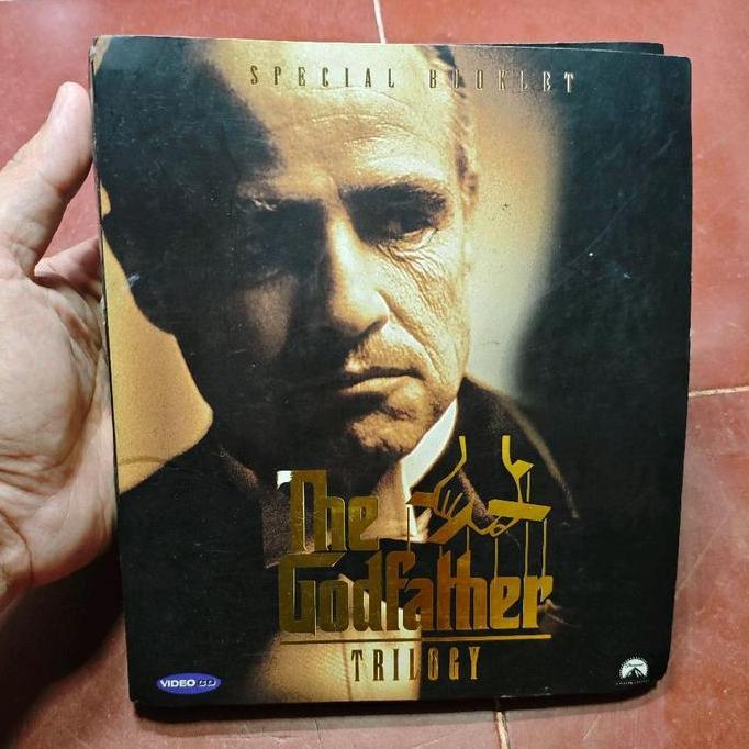 VCD FILM THE GODFATHER TRILOGY VIDEO CD INDONESIA VERSION COLLECTOR ITEMS ORIGINAL MOVIE LINE PARAMO