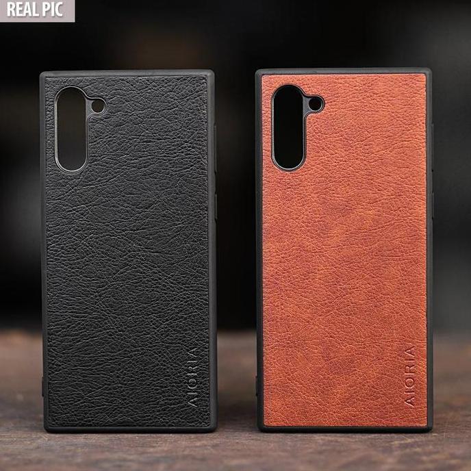 Knacks- Case Samsung Galaxy Note 9 10 Plus Aia Leather Hybrid Soft Casing