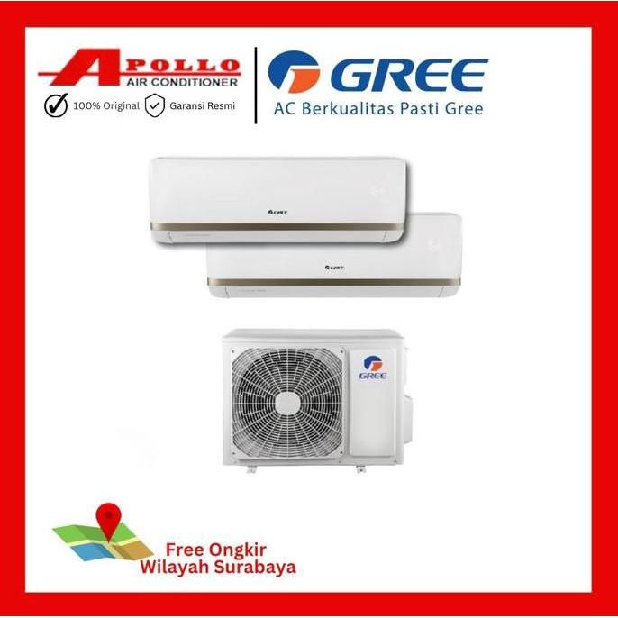 AC GREE COMBO SPLIT 3/4+3/4 PK GWC 0707 CS