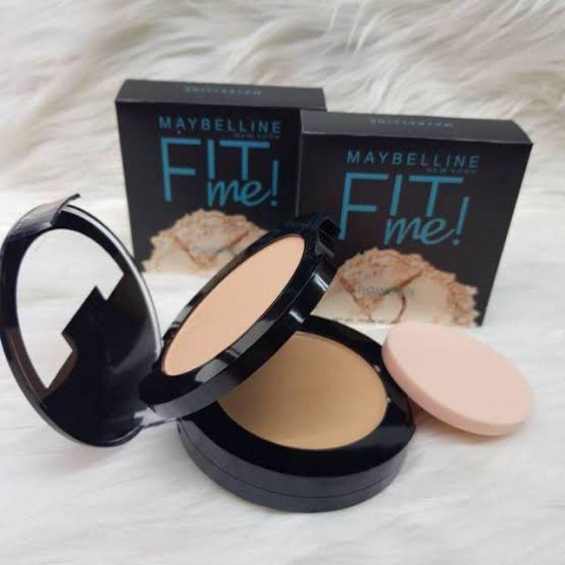 Bedak Fit Me Maybelline 2In1 Foundation + Bedak Kering