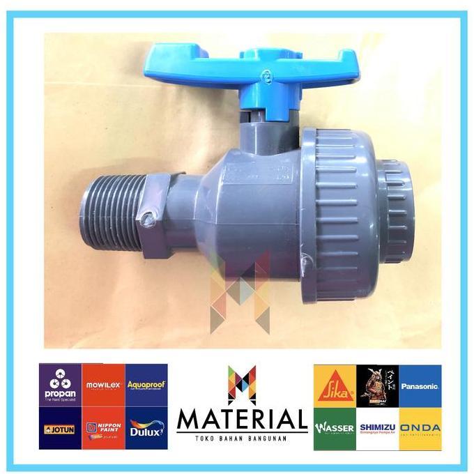 Liderado- Stop Kran 1 Inch Pvc