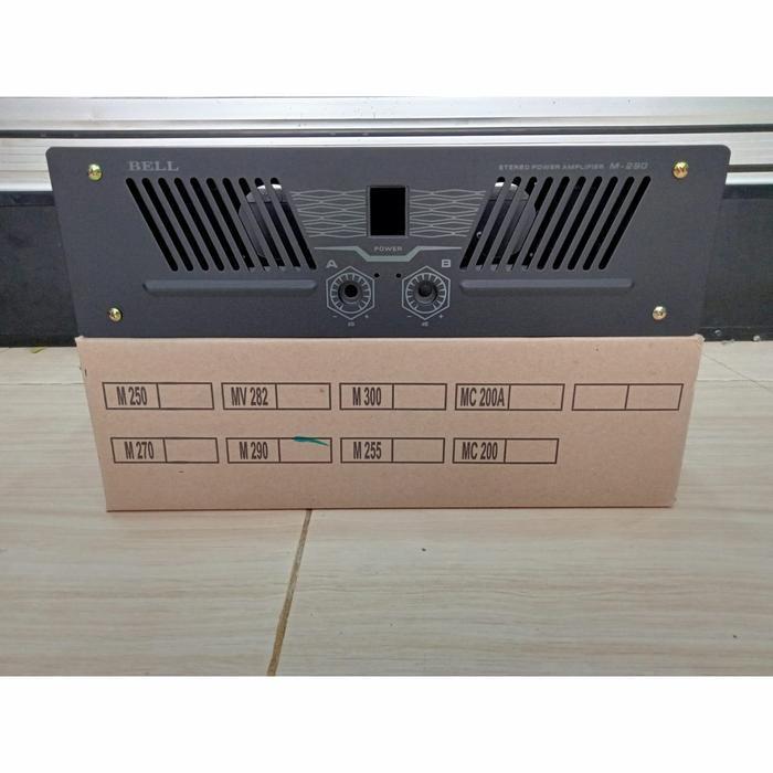 BOX POWER AMPLIFIER BELL M270 M290 BAHAN SUPER TEBAL ORIGINAL DAN TERPERCAYA