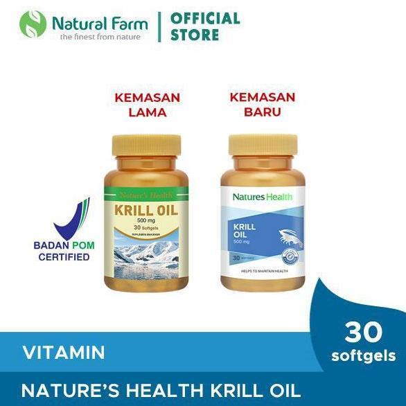 Higher- Natures Health Krill Oil 500 Mg