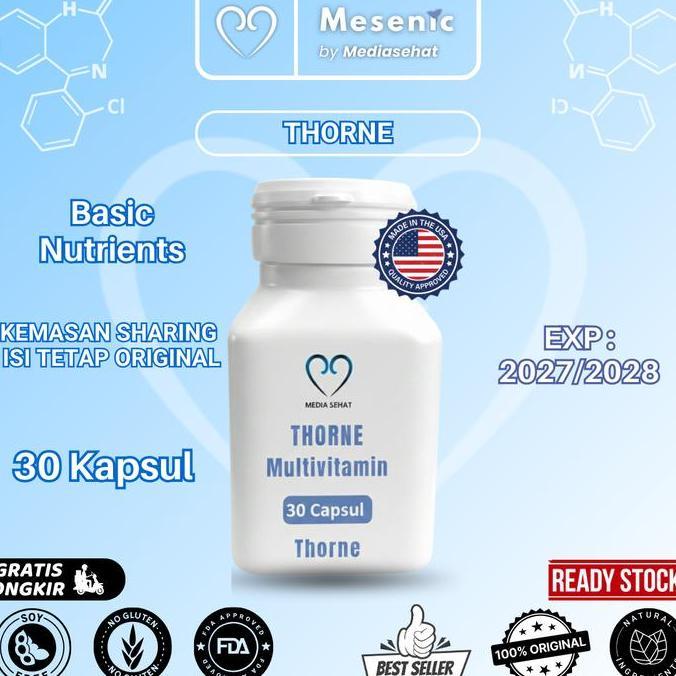 Higher- Multivitamin Basic Nutrients 2/Day - Multivitamin & Mineral Lengkap Untuk Kesehatan Tubuh