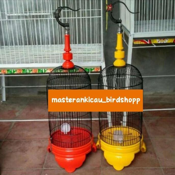 NEW SANGKAR KANDANG BESI BULAT PLECI FULLSETT MEWAH ISTIMEWA ORI