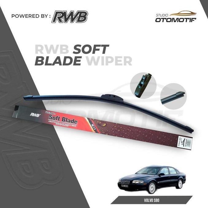Rwb S52 Wiper Volvo S80 S 80 Soft Frameless Windshield Car Volvo S80