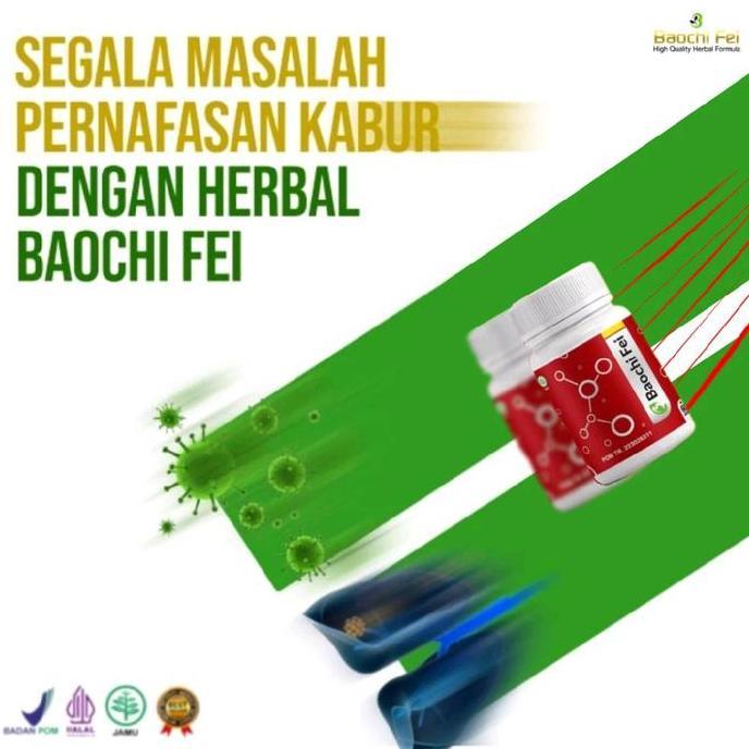 Excellent- Baochi Fei Kapsul Herbal Obat Paru
