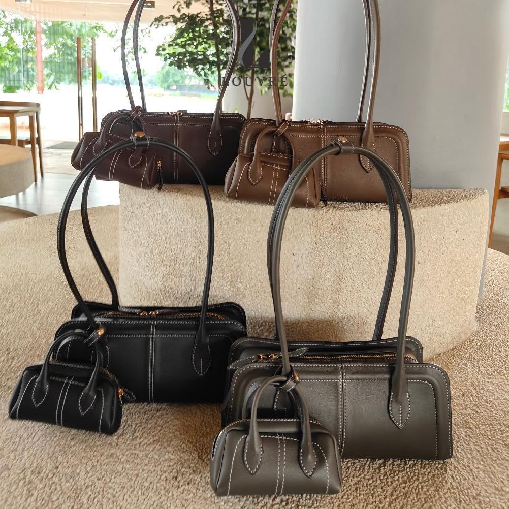 TERBARU LOUVRE BAGUETTE BAG | Tas Bahu Wanita [INSTANT/SAMEDAY]