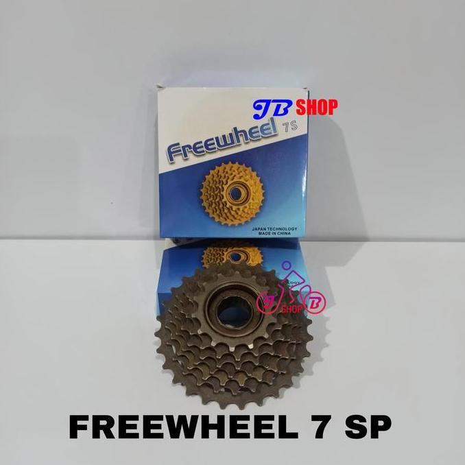 FREEWHEEL MULTI SPEED SPROCKET 6 7 8 9 GEAR GIR GIGI BELAKANG SEPEDA Pacific Outdoor [terbaik]