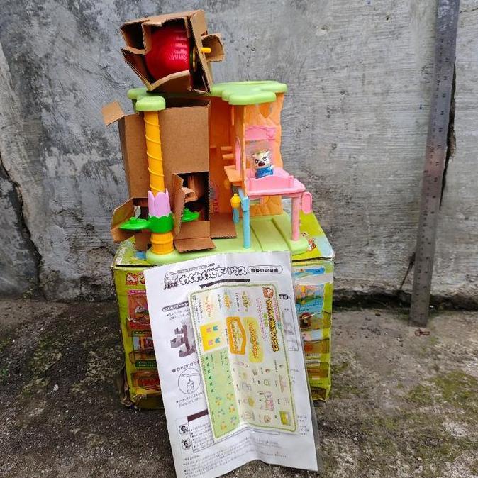 PLAYSET FIGURE TOTTOKO HAMTARO HAM-CHAN'S UNDERGROUND HOUSE HC-105 ORIGINAL EPOCH FG75