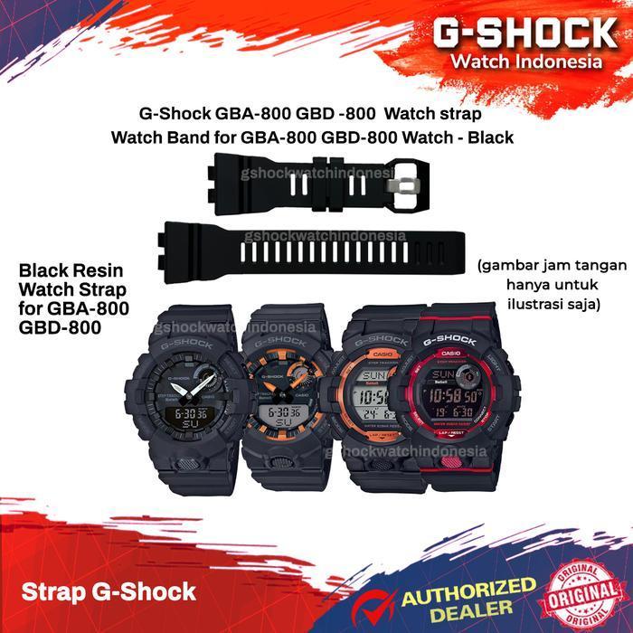 TALI STRAP G-SHOCK GBD-800 GBD800 GBA-800 GBA800 ORIGINAL ORIGINAL DAN TERPERCAYA