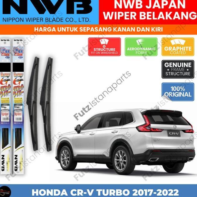 Wiper Belakang Crv Turbo 2017-2022 Original Merk Nwb Japan