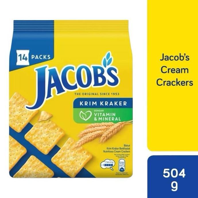 Biskuit Jacobs Original Cream Crackers 504gr