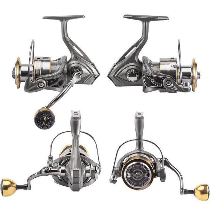 Lansungkirim- Metal Pancing Reel Pancing Jging Reel Alat Ikan Laut