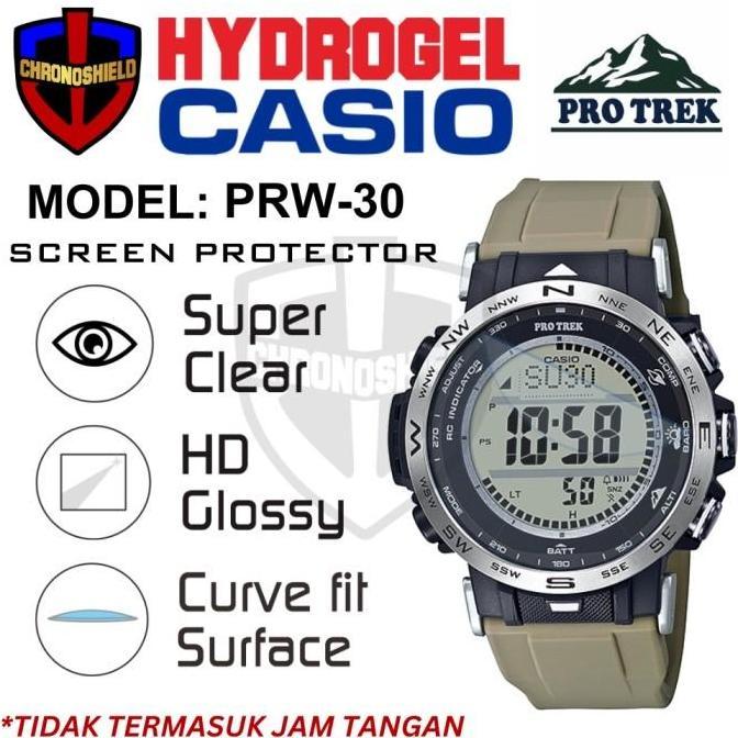 Antigores Jam Tangan Casio ProTrek PRW 30 PRW30 Hydrogel