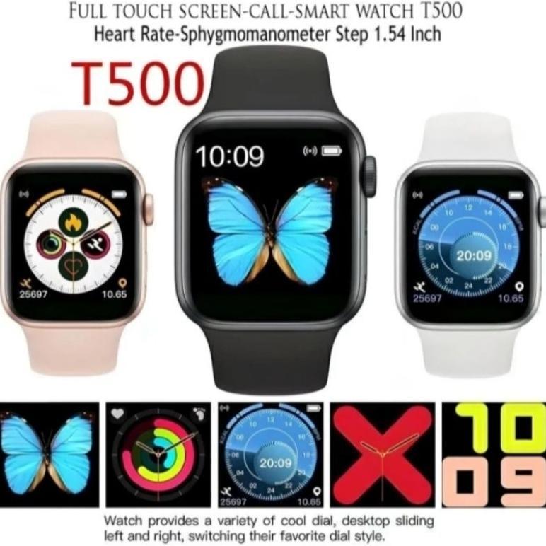 Cuci Gudang Smart Watch T500 / Smart Watch Original T500 / Jam Tangan T500/ Smart Watch Sport T500
