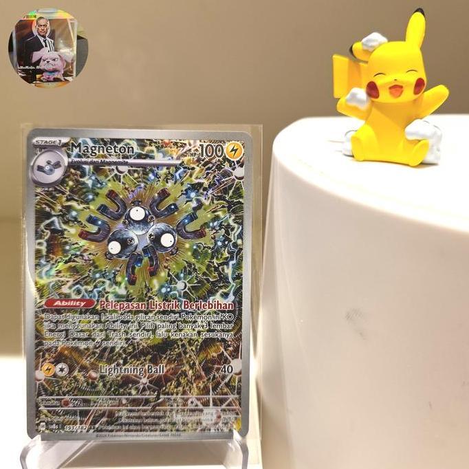 Magneton Ar sv8s art Shinji Kanda kartu pokemon kilat rasi tcg indo