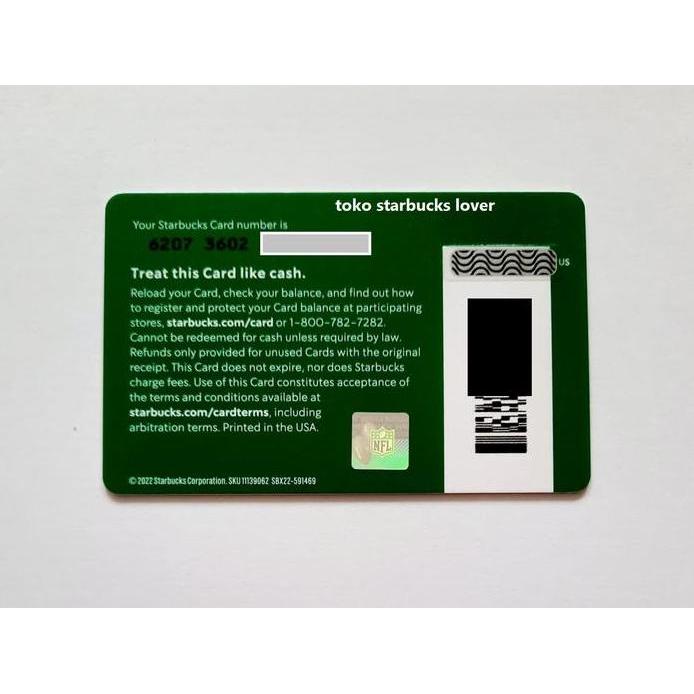 Starbucks Card US City Seattle Seahawks 2022