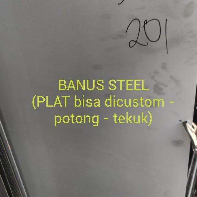 Plat stainless 3 mm / plat stainless 201 tebal 3 mm / plat stenlis
