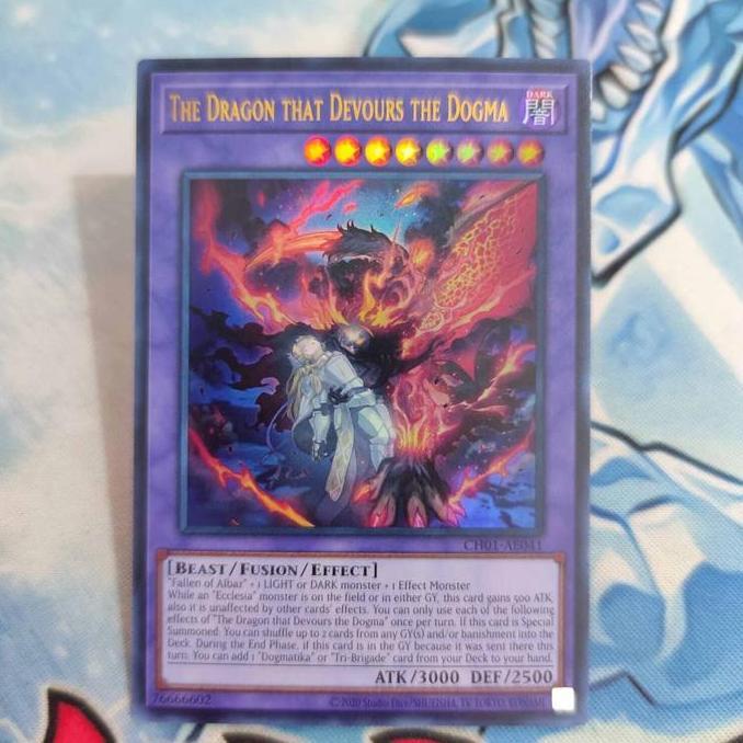 yugioh AE the dragon that devours the dogma CH01-AE041 UR original
