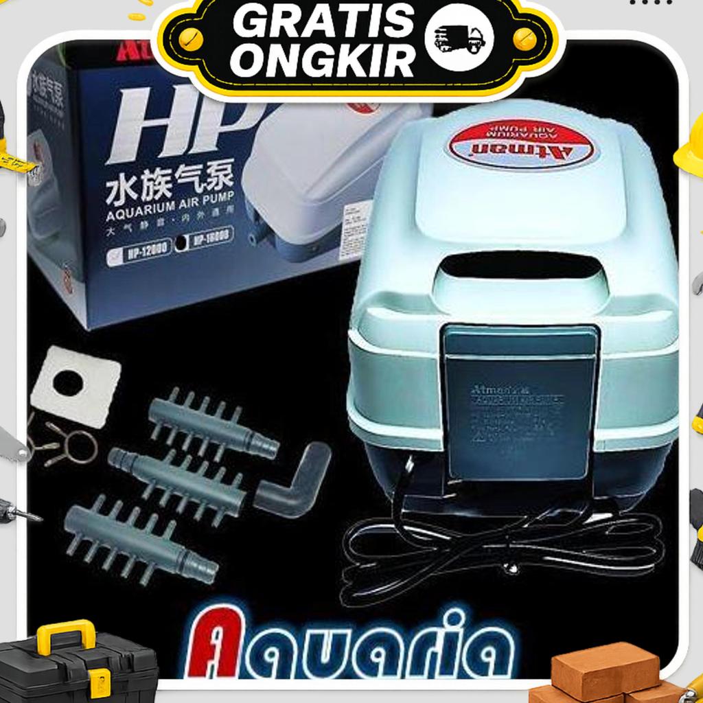 Atman Hp-16000 Pompa Udara Air Blower Aquarium/Kolam Hp16000