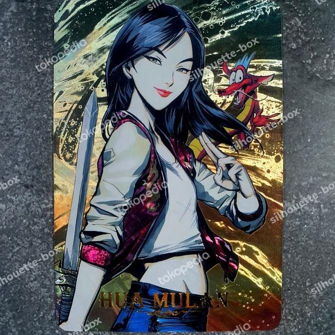 Artgerm Carddass Masters Hua Mulan 3d Aura Hologram Card vol.1-36