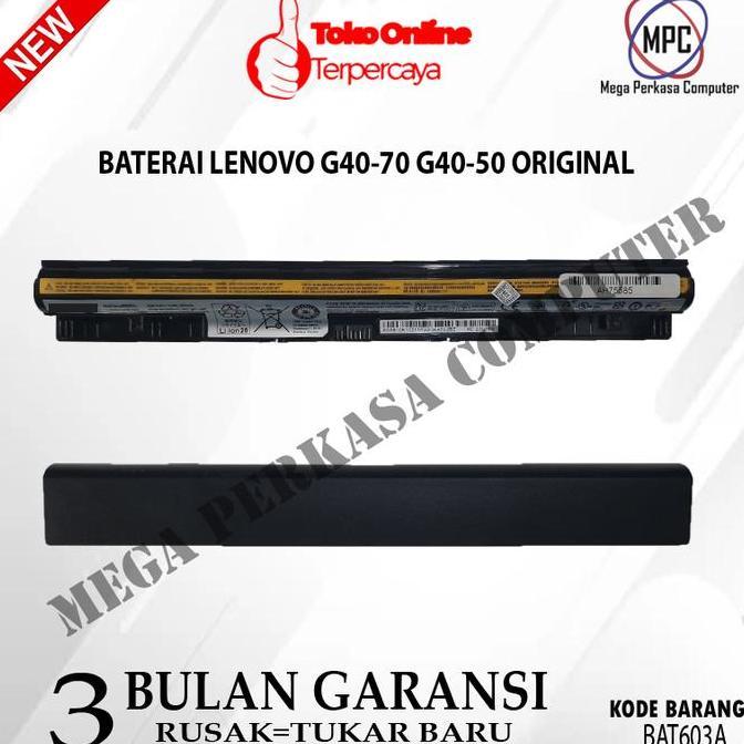 Termurah Batere Baterai Laptop Lenovo G40-70 Original