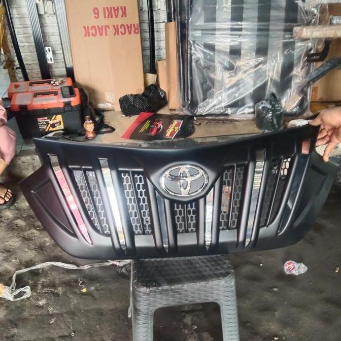 GRILL DEPAN MOBIL GRAND AVANZA XENIA 2016 WARNA HITAM DOP PLASTIK ABS READY