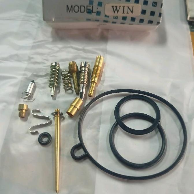 REPAIRKIT KARBURATOR HONDA WIN 100 JARUM SKEP MAIN JET PILOT JET JARUM PELAMPUNG KARBU WIN 100 MOTOR