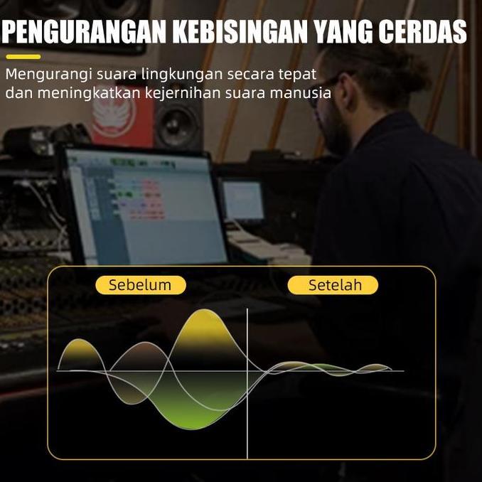 Murah Rayhayes Mikrofon Kondensor Microphone Usb Cardioid Untuk Pc Laptop Rekaman Podcasting Livestr
