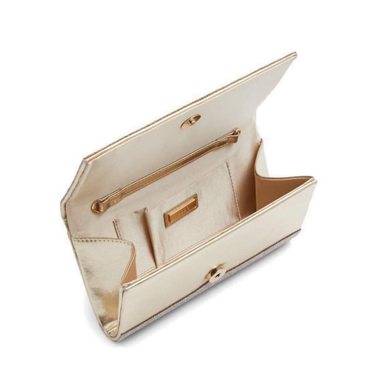 Premium Aldo Fahari Clutch - Champagne