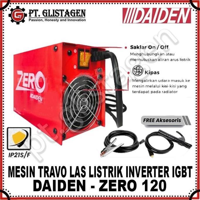 Promo Mesin Las Listrik Welding Inverter Travo Trafo Las Mini Zero Daiden