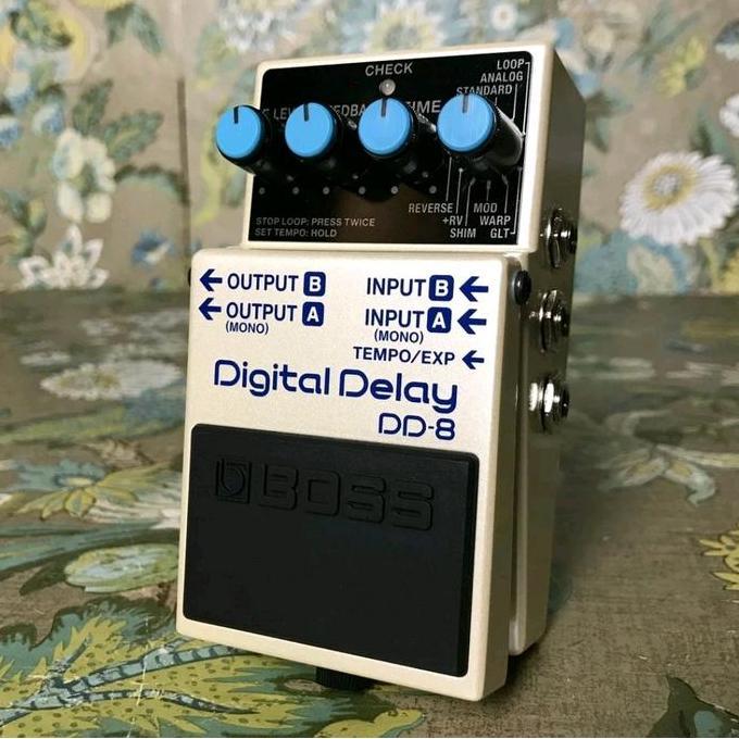 Promo Boss Dd-8 Digital Delay Guitar Effect Pedal Dd8 Boss Original