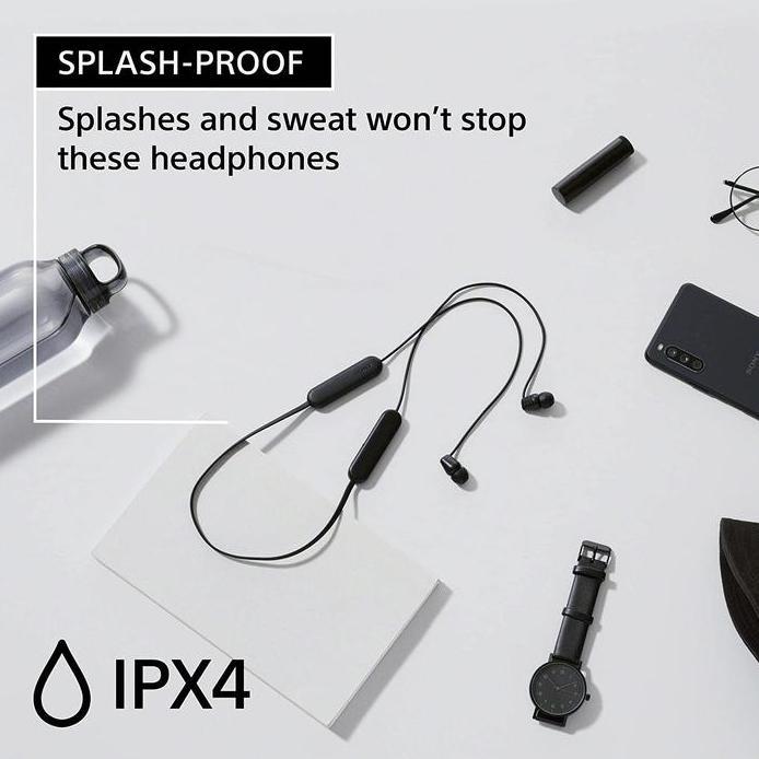 SONY CENTER Sony WI-C100 Earphone Wireless In-ear Headphones WI C100 Bluetooth Earphone WIC100