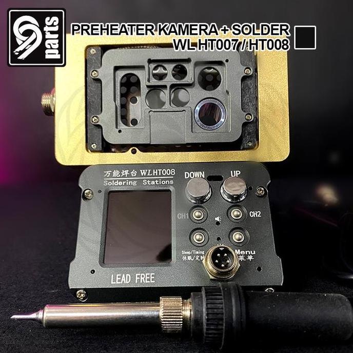 Grosir Solder Station Wl Ht + Preheater Kamera Wl / Soldering Station Wl Ht + Heater Kamera Wl