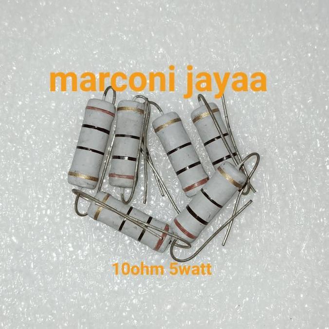 resistor 10ohm 5watt ww
