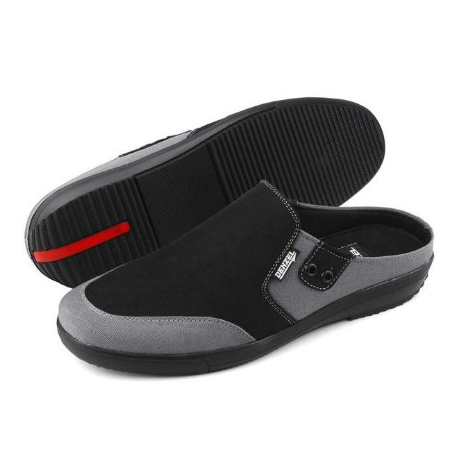 DENZEL DZ 032 Sepatu Sendal Pria Bustong Men Sandals Hitam - SEPATU PRIA - SANDAL PRIA