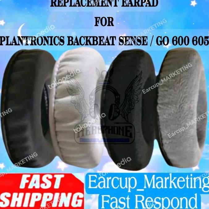 Earcup Busa Earpad Plantronics Backbeat Sense GO 600 605 Headphone