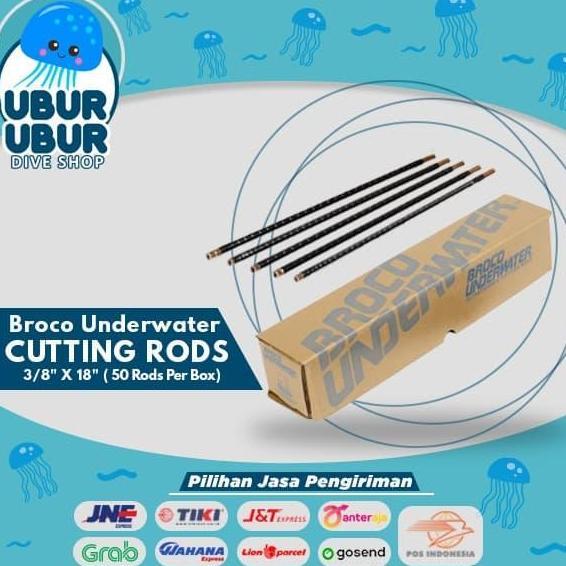 Sale Broco Uw/3818-50 Ultrathermic Underwater Cutting Rods 3/8 In. X 18 In