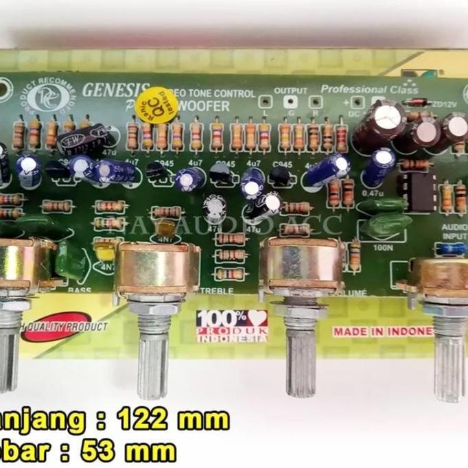 KIT TONE CONTROL STEREO 007 GENESIS