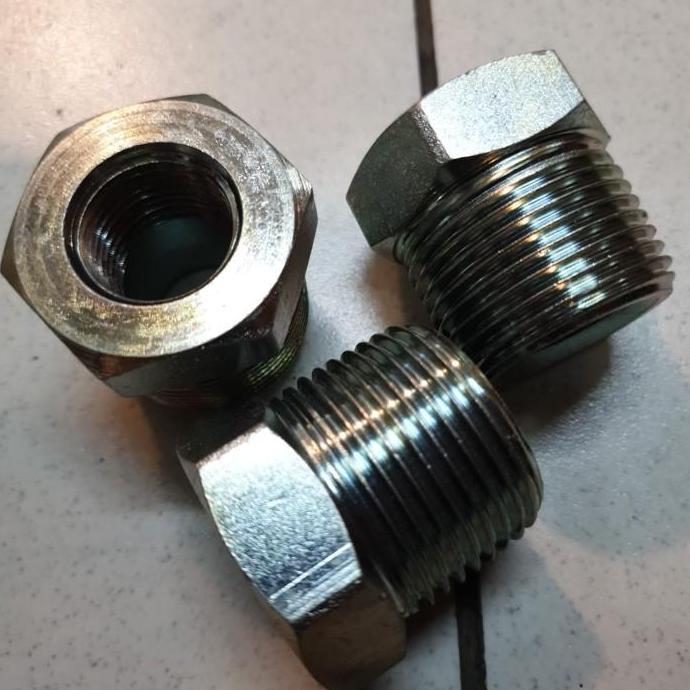 Flokring / Adaptor 1 1/4 BSPP Male  x 1/4 BSPP Female