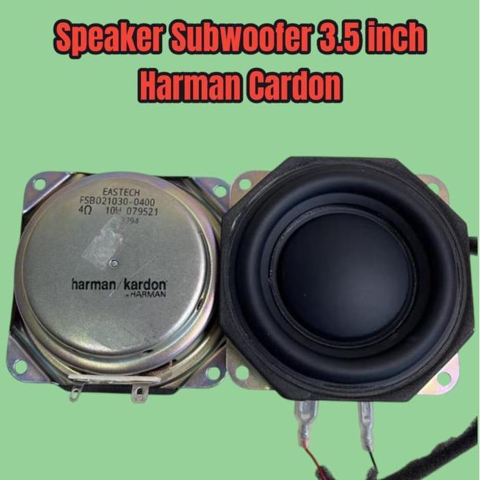 Original Komponen Speaker Subwoofer Harman Kardon 3.5 inch 50 watt