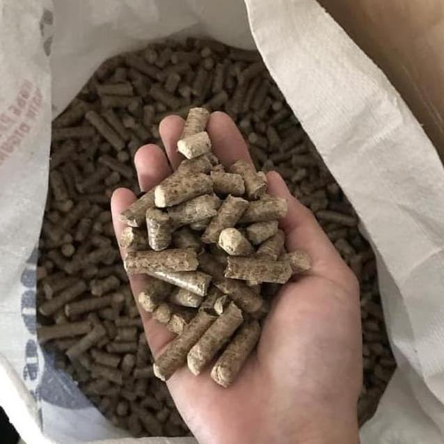 Litter/Serbuk Wood Pelet 5 Kg Kayu Bentuk Pelet Wood Pelet Lokal 5 kg