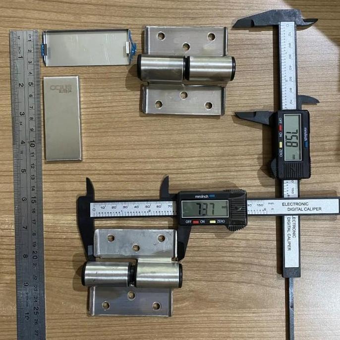 Engsel Pintu Kamar Mandi Phenolic Kayu Cubicle Toilet Phenolic Hinge