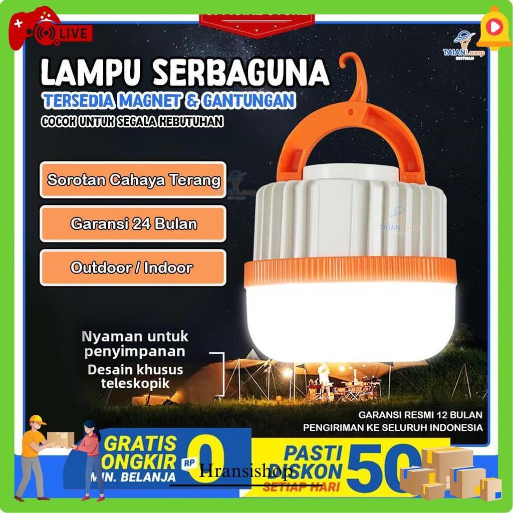 Lampu Emergency Ditarik Bohlam Pengisi Daya Magnetik Hisap Terang Led Luar Ruangan Lampu Berkemah He
